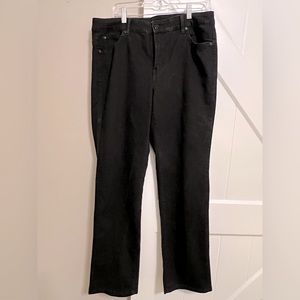 EUC size16W Code Bleu Gwen Straight black jeans